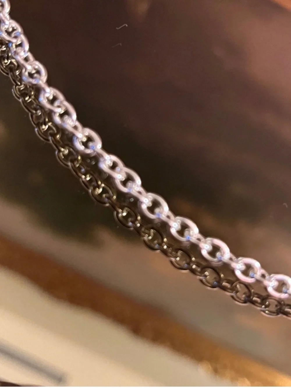 Silver Plated Chain Necklace